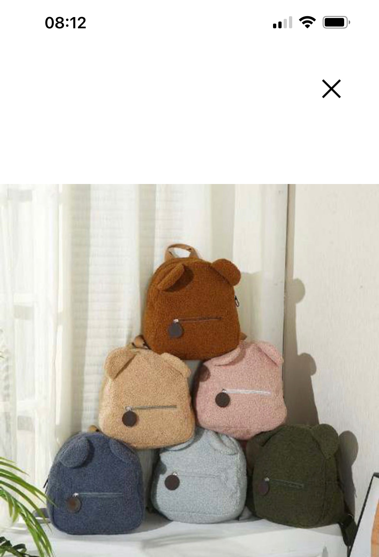 Kids Personalised Teddy Backpack