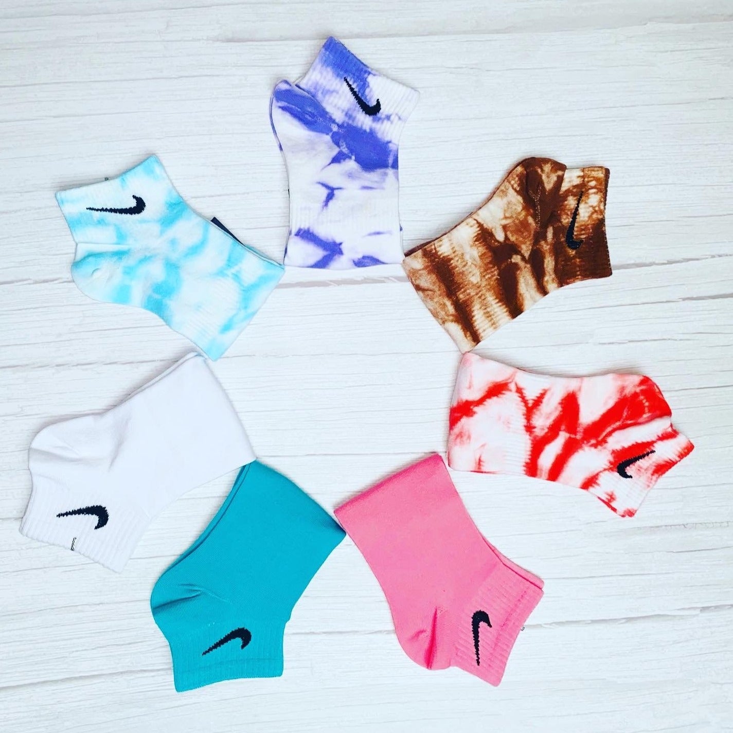 Adult Nike Tie Dye Socks