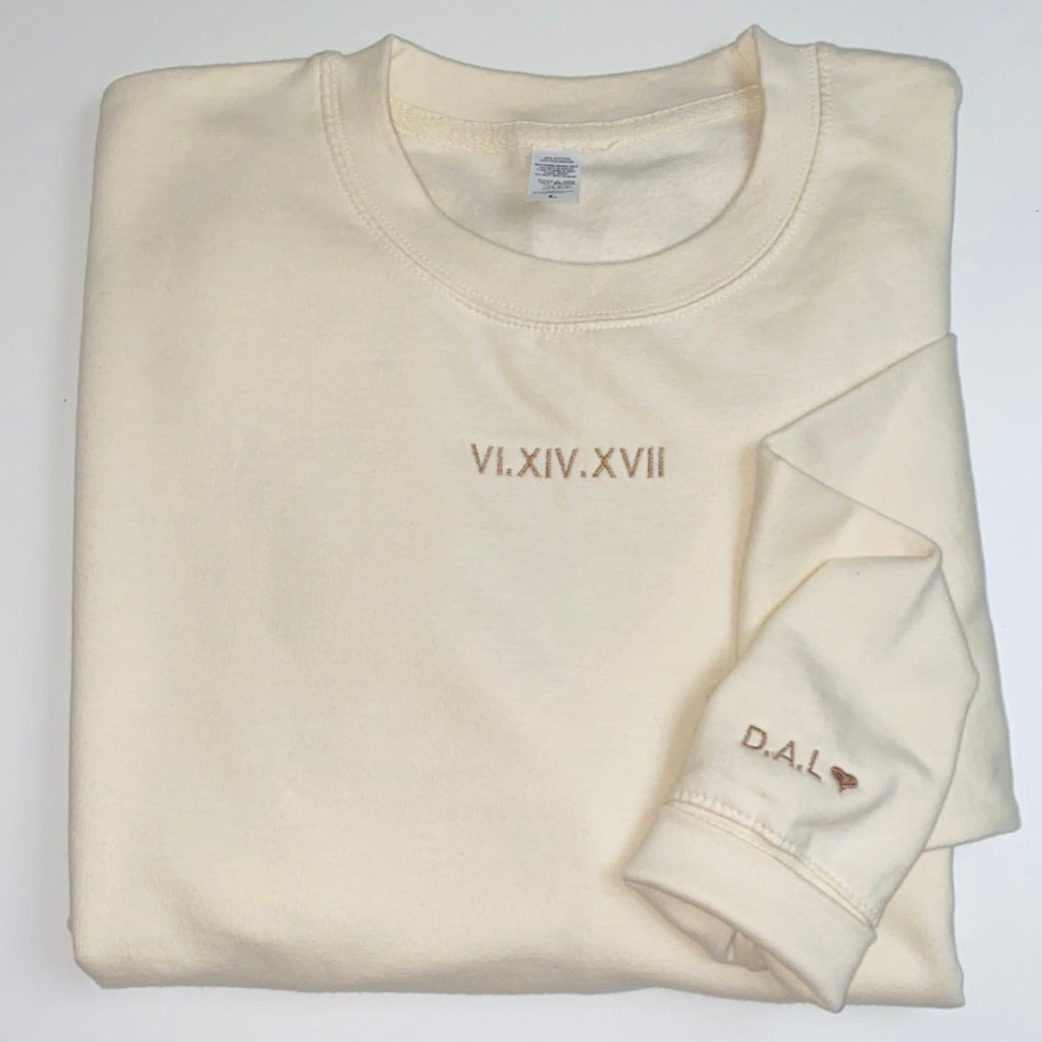 Roman Numeral Adults Sweatshirt