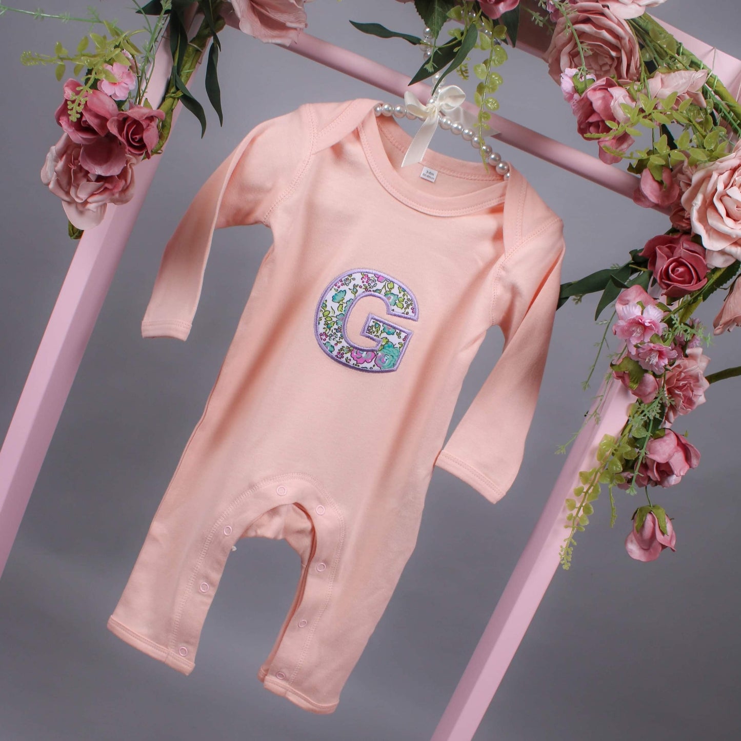 Personalised Baby Letter Sleepsuit