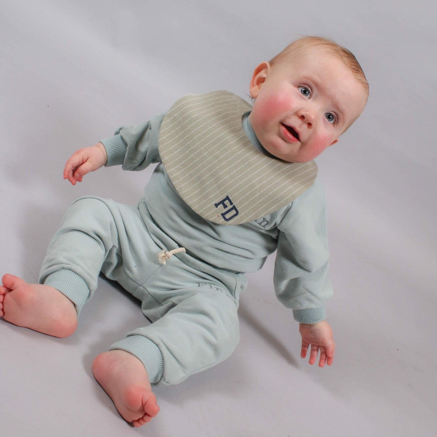 Baby Bib and Dummy Clip Set