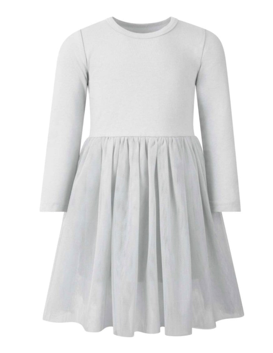 Kid's Personalised Floral Letter Tutu Dress