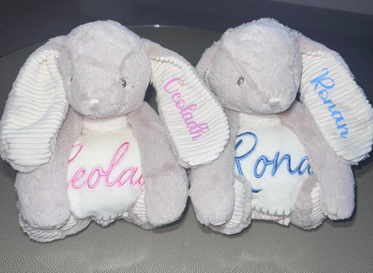 Personalised Rabbit blanket