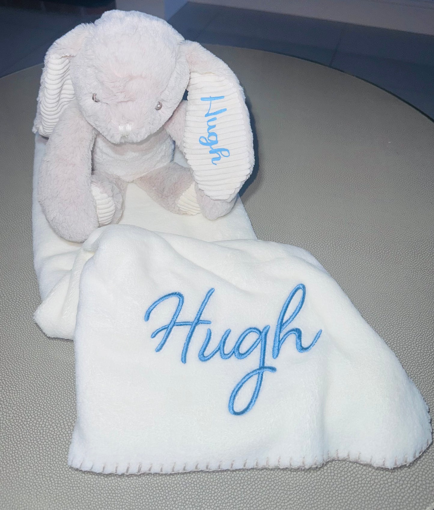 Personalised Rabbit blanket