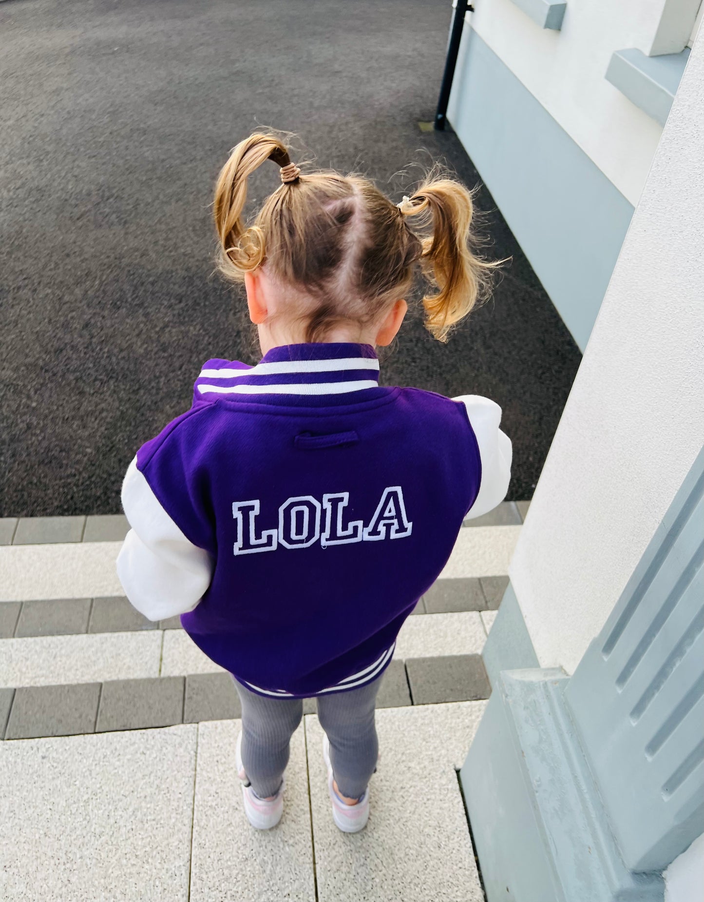 Kids Personalised Baseball Jacket