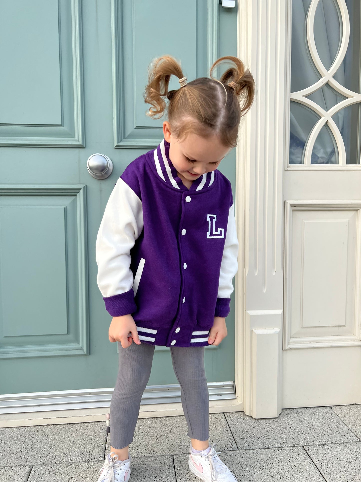 Kids Personalised Baseball Jacket