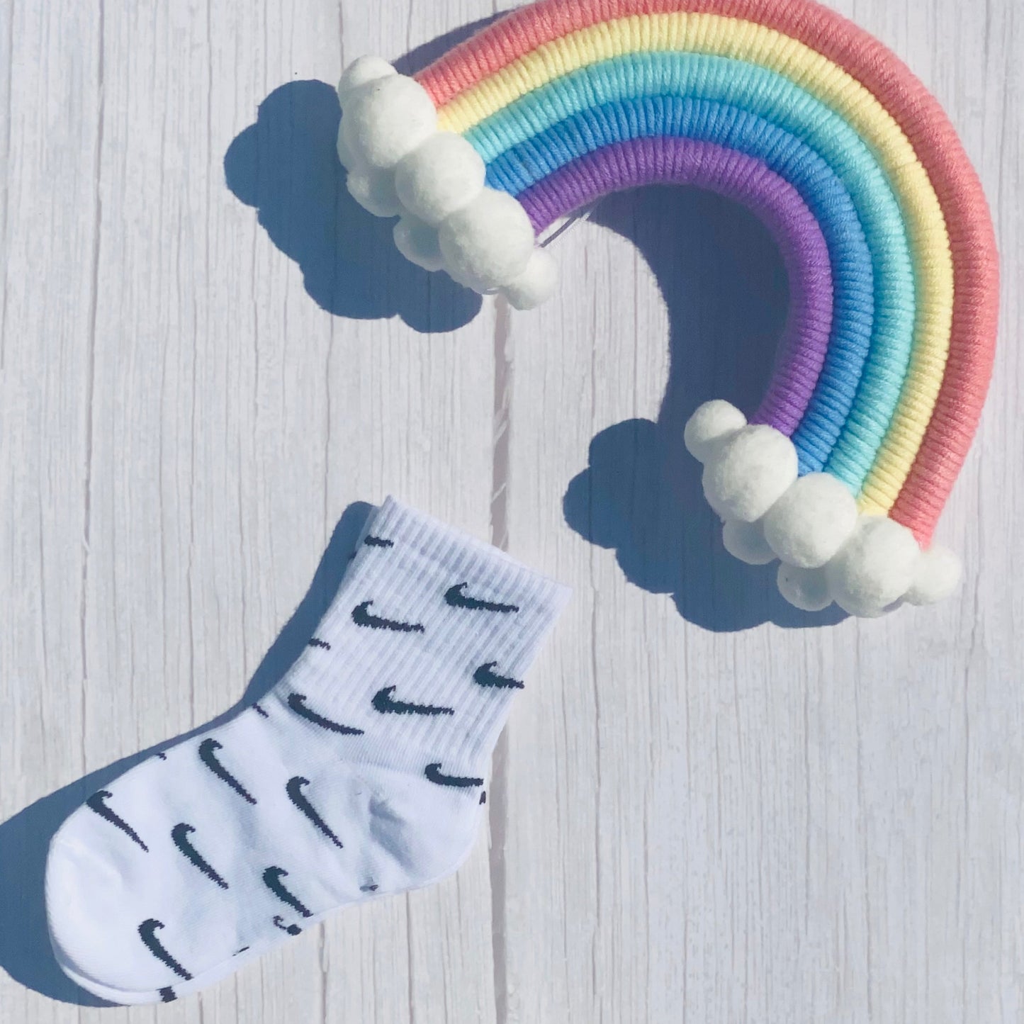 Childrens All Tick Nike Socks
