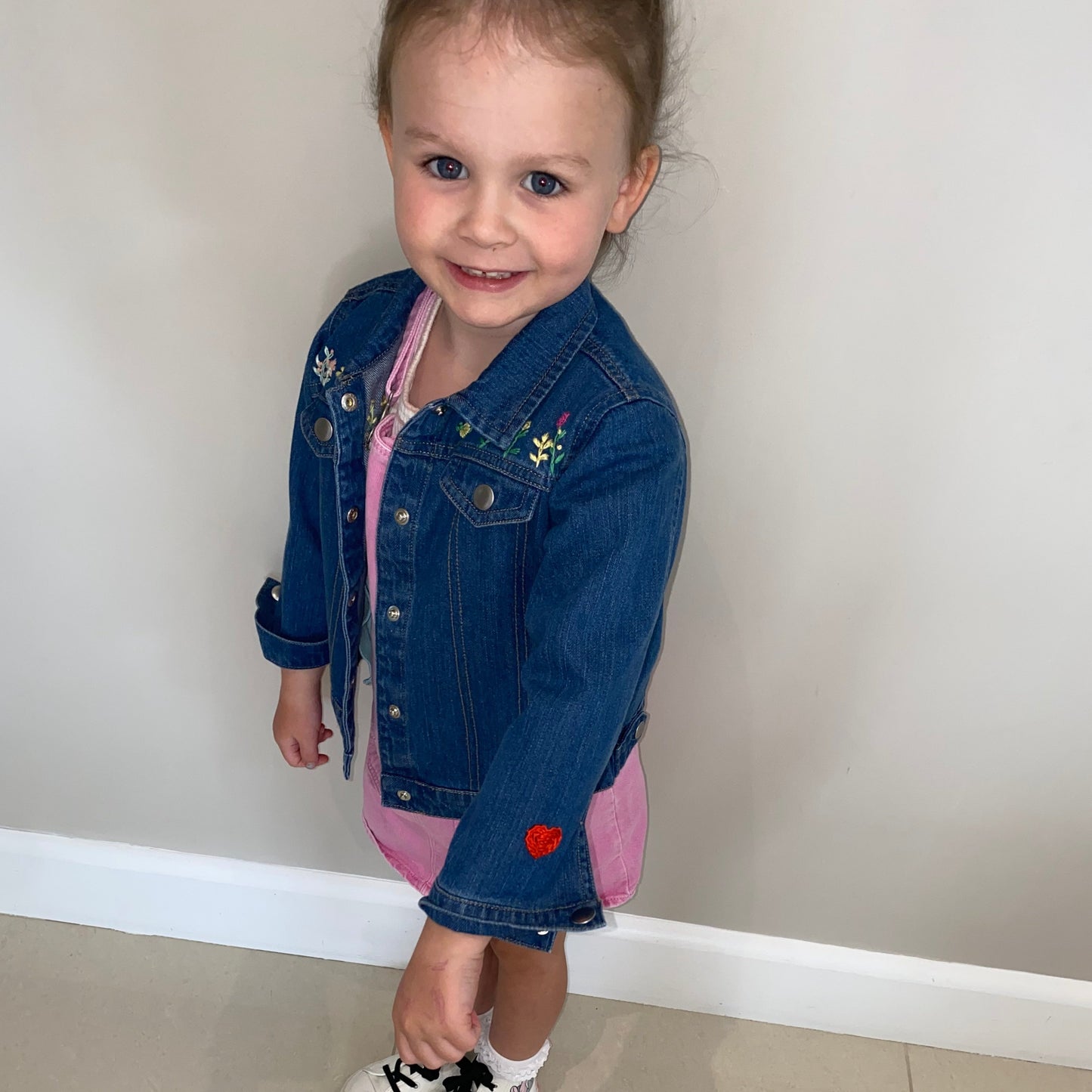 Embroidered Denim Jacket