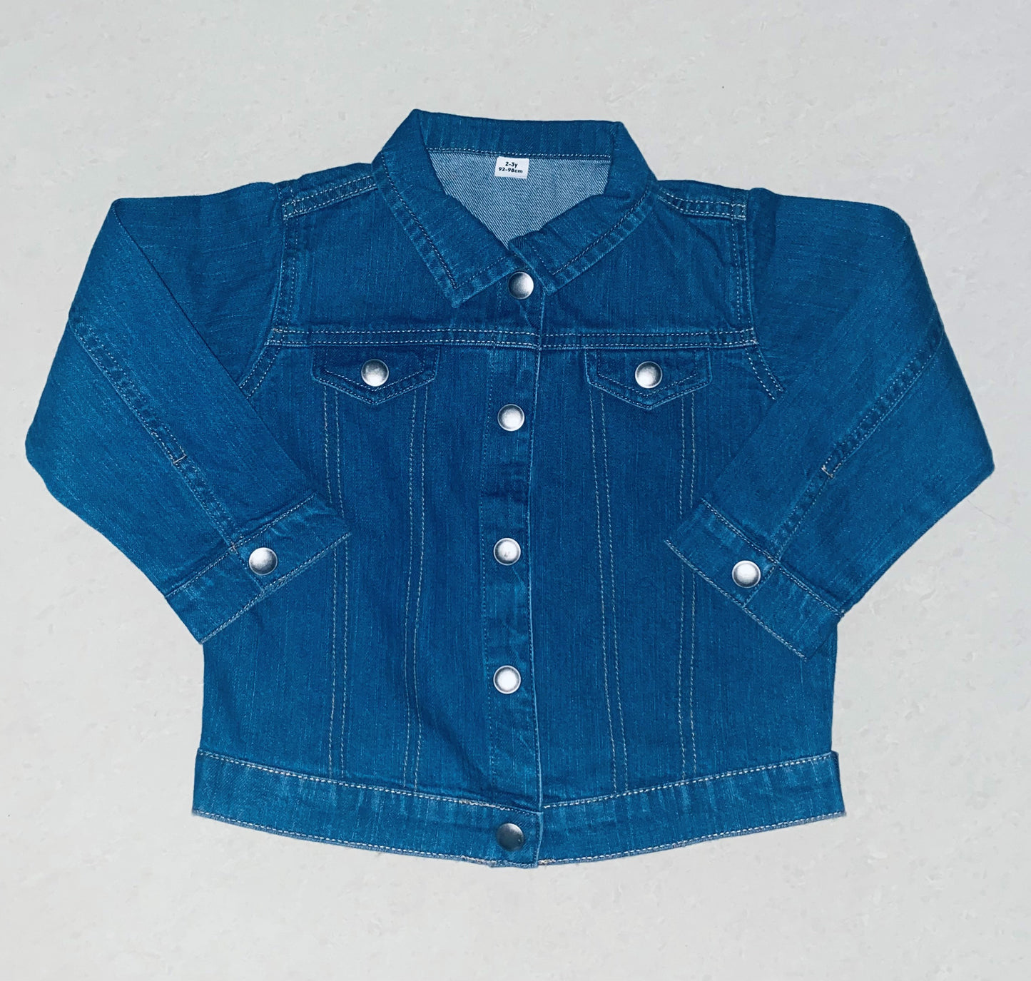 Kids Personalised Safari Denim Jacket